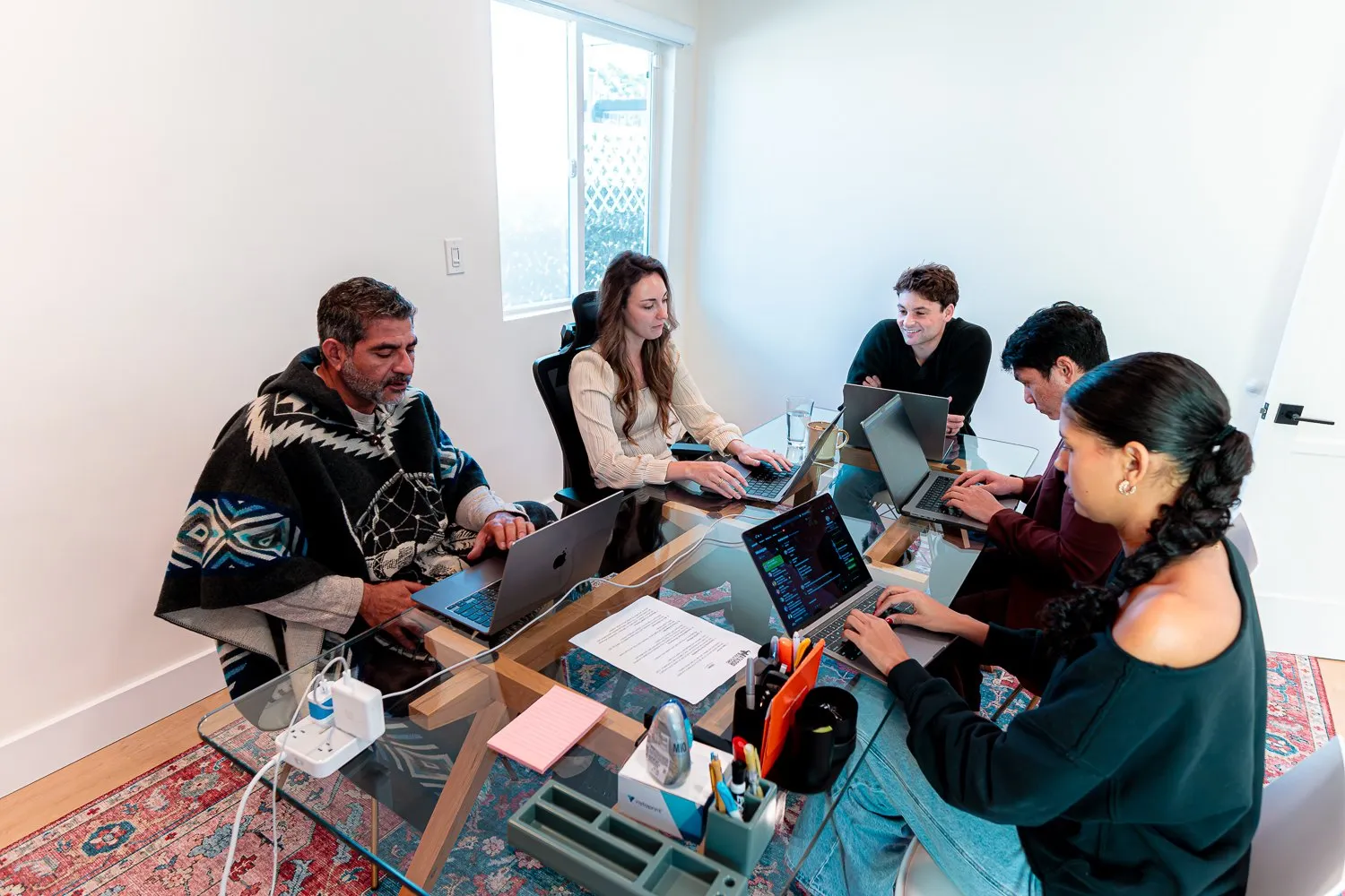 The Matador team at work