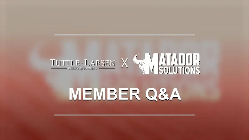 Video: Doug Tuttle, Esq., Tuttle Larsen Injury Attorneys